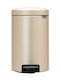 Brabantia NewIcon Inox Банята кошче 12лт Сребрист