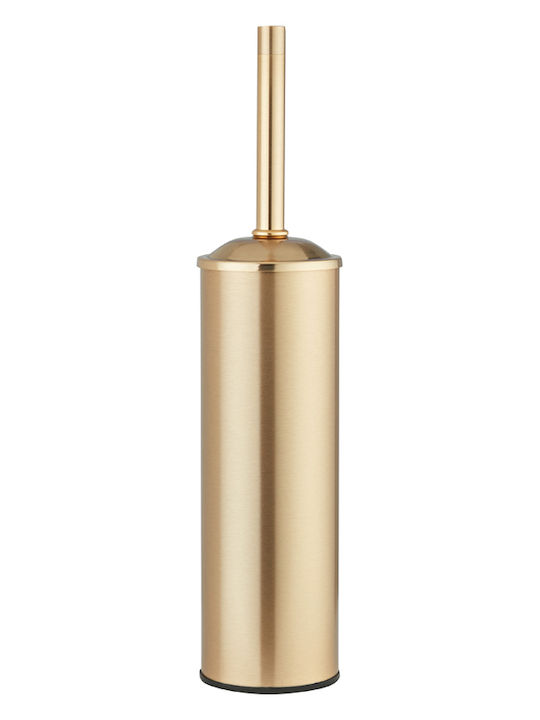 Bronze Art Metallic Toilet Brush Gold