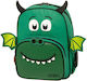 Polo Junior School Bag Backpack Kindergarten Little Dragon