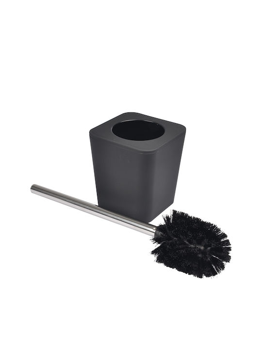 Homelier Plastic Toilet Brush Black