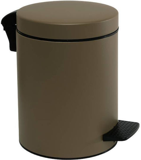 Pam Metallic Bathroom Basket 5lt Bronze