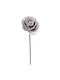 Artificial Decorative Branch Rose Gray 73cm 1pcs