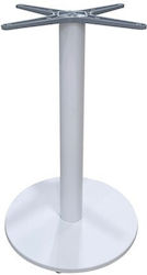 HomeMarkt Aluminum Table Stand Table Office Whi...
