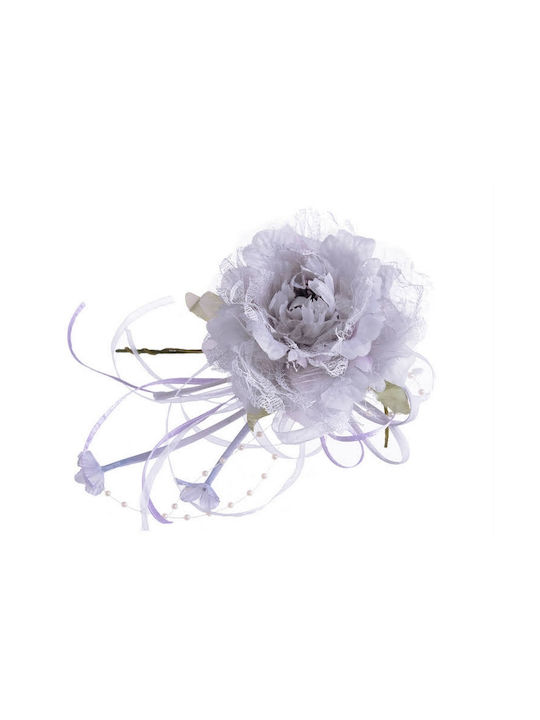 Artificial Decorative Branch Rose Purple 20cm 1pcs