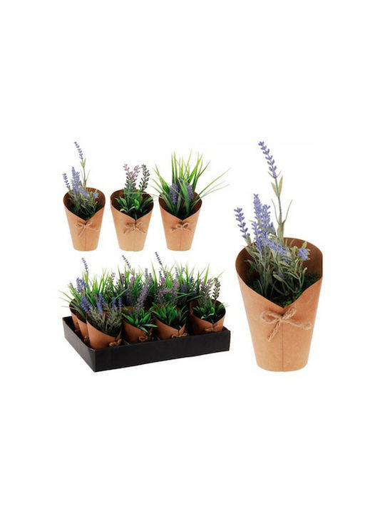 Artificial Plant in Small Pot Lavender 1pcs