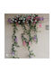 Hanging Artificial Plant Rose Multicolour 1pcs