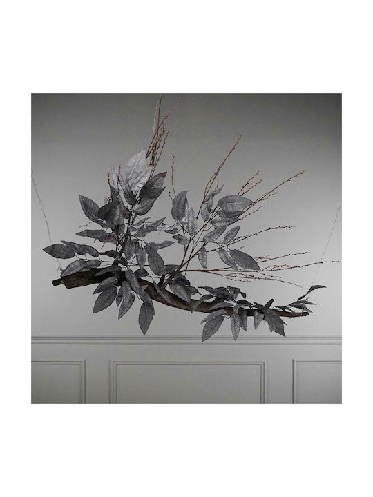 Hanging Artificial Plant Black 72cm 1pcs