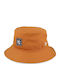 New Era New York Yankees Team Fabric Men's Hat Bucket Style Brown