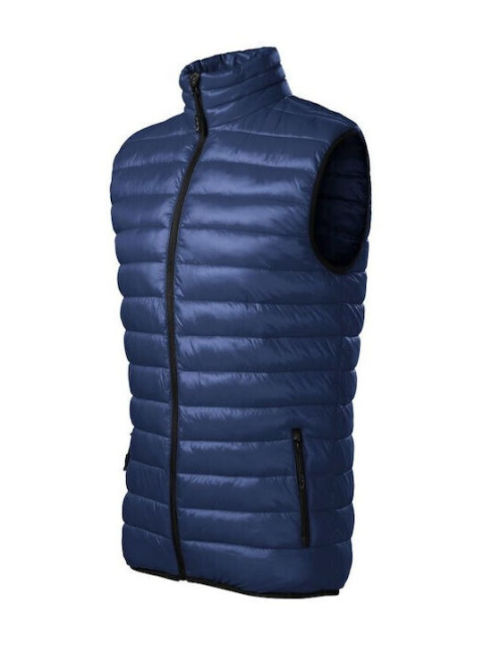 Geacă Puffer fără mâneci Albastru marin
