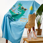 Whitegg Kids Beach Towel Light Blue 145x75cm