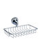 Wall-mounted Sponge Holder Inox Silver