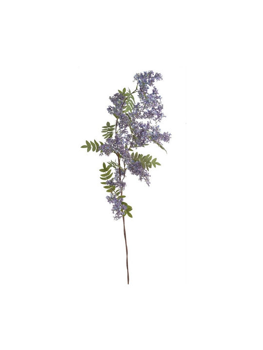 Artificial Decorative Branch Mimosa Purple 120cm 1pcs