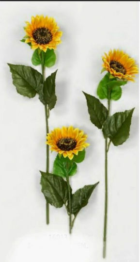 Artificial Decorative Branch Heliotropium Yellow Ebutterflies