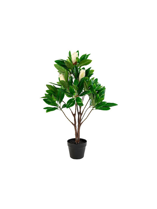 Artificial Plant in Small Pot Magnolia Green