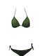 Bikini Set Triangle & Brazil Khaki