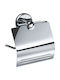 Viometale Wandmontiert Papierhalter Inox Silber