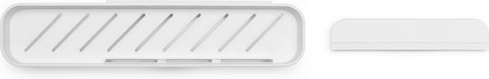 Brabantia Wall-mounted Sponge Holder Metallic White