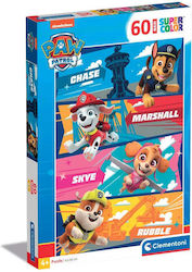 Kinderpuzzle Super Color Paw Patrol für 4++ Jahre 60pcs Clementoni