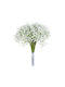 Bouquet of Artificial Flowers White 30cm 1pcs