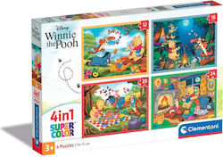 Puzzle pentru Copii Super Color Disney Winnie The Pooh pentru 3+ Ani 72buc Clementoni
