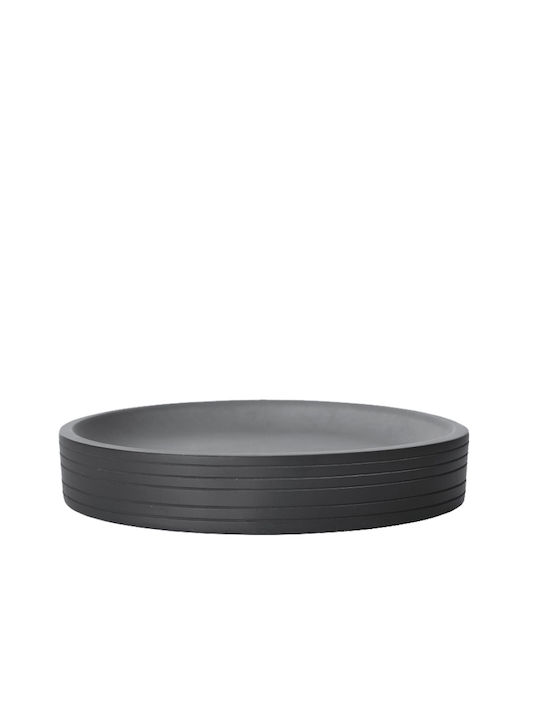 Sorema Ceramic Soap Dish Countertop Gray