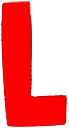 Sign with Text in Orange Color 10cm 6308000000451