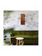Wallity 3D Gemischte Kunst Schwarzes aus Holz 45,5x45,5cm