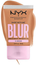 Nyx Professional Makeup Bare With Me Blur Liquid Make Up 10 Medium 30ml