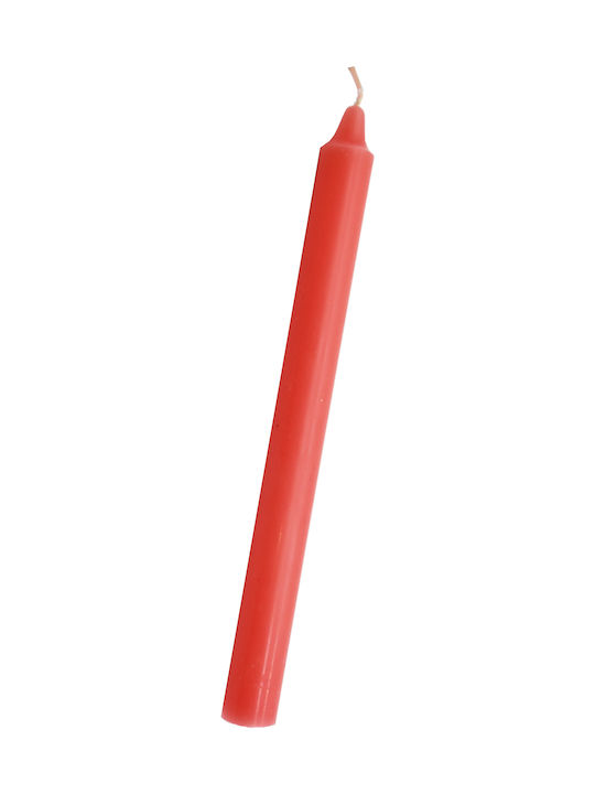 Scented Candle Taper Red 23cm 1pcs