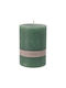 Decorative Candle Green 1pcs