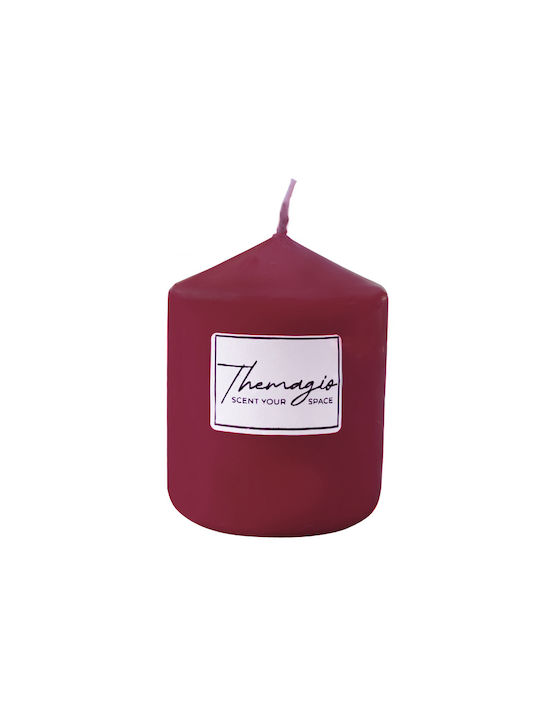 Themagio Scented Candle Burgundy 1pcs