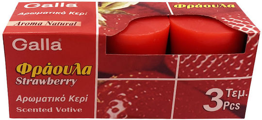 Gala Lumânări Aromatice Lemn Afine 3 Bucăți Gala Lumânări Aromatice Lemn Afine 3 Bucăți