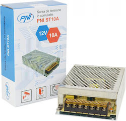 PNI 12V 10A Τροφοδοτικό CCTV