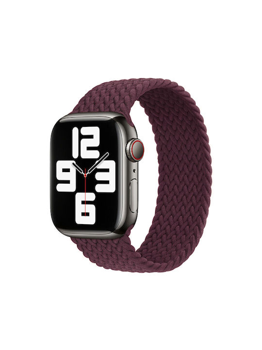 Orso L Λουράκι Υφασμάτινο Μπορντό (Apple Watch 44/45/46mm/Ultra 49mm)