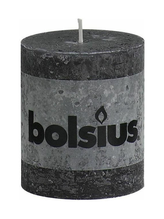 Bolsius Decorative Candle Black 1pcs