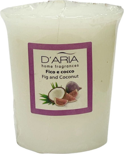 Bolsius Aromatic Candle With Fig & Coconut Perfume 51gr