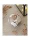 Miss Wood Aromatic Candle Ball with Amber & Incense Scent 250g