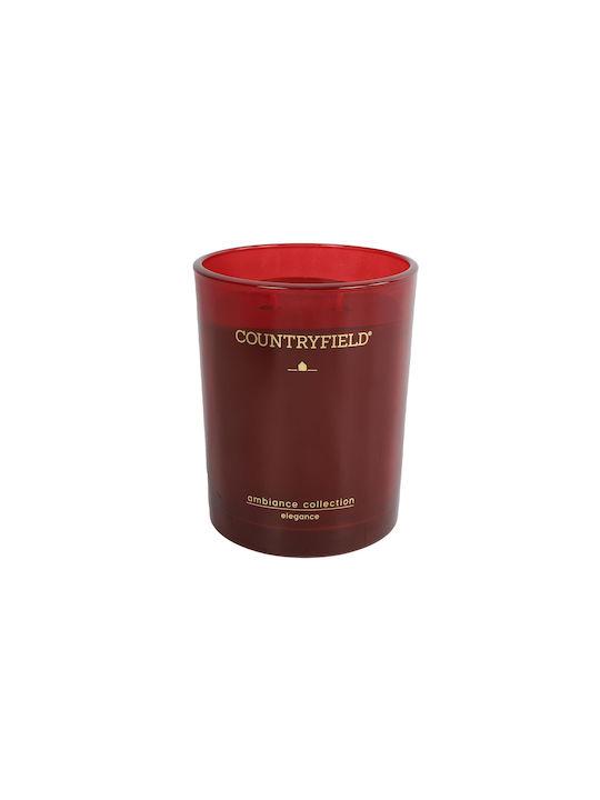 Countryfield Scented Soy Candle Jar Red 1pcs