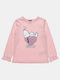 Alouette Kids Blouse Long Sleeve Pink