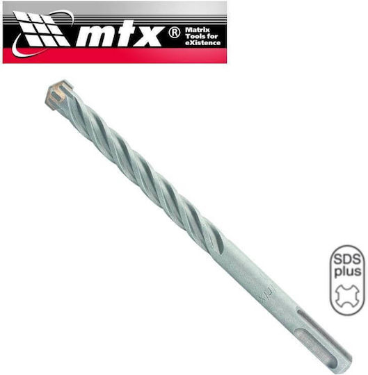 MTX Four-Cut Drill with SDS Plus Shank for Masonry 6x160mm