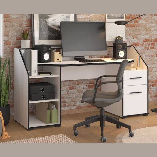 Γραφείο Bletchley 170x65x92.5εκ. Λευκό