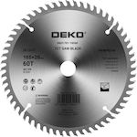 Deko DKH1701-18560 Cutting Disc Wood with 60 Teeth 1pcs