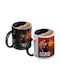 Koupakoupa Wärmeempfindliche Keramiktasse Schwarz 330ml
