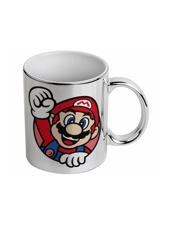 Koupakoupa Mug Ceramic Silver 330ml