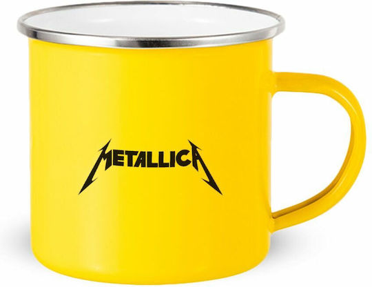 Koupakoupa Mug Enamel Yellow 330ml