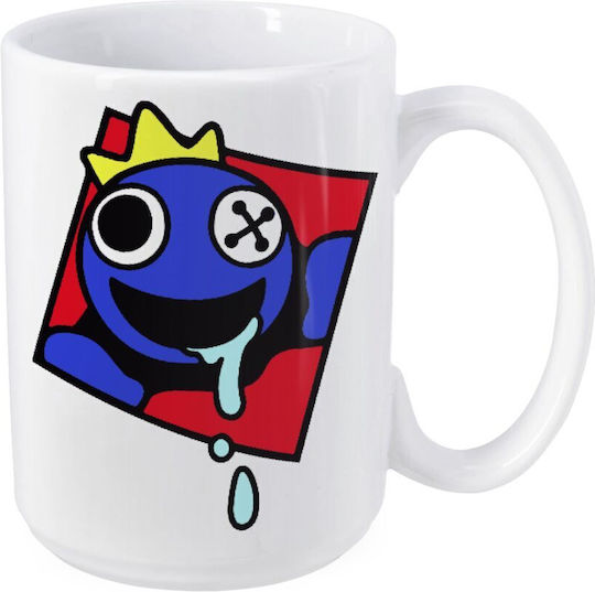 Koupakoupa Becher Keramik Blau 450ml