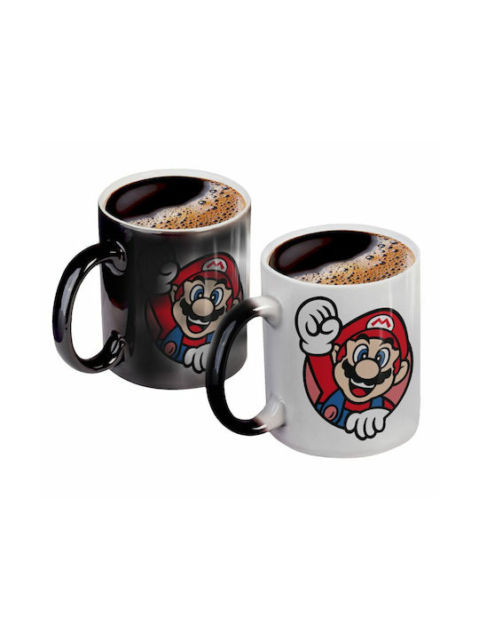 Koupakoupa Heat Change Mug Ceramic Black 330ml