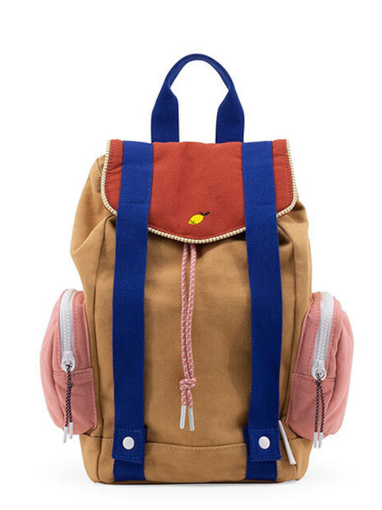 Sticky Lemon School Bag Backpack Junior High-High School Yellow