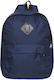 Schulranzen Rucksack Junior High-High School in Blau Farbe