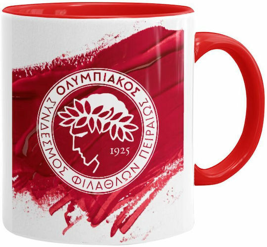 Koupakoupa Cană Ceramică Albă 330ml